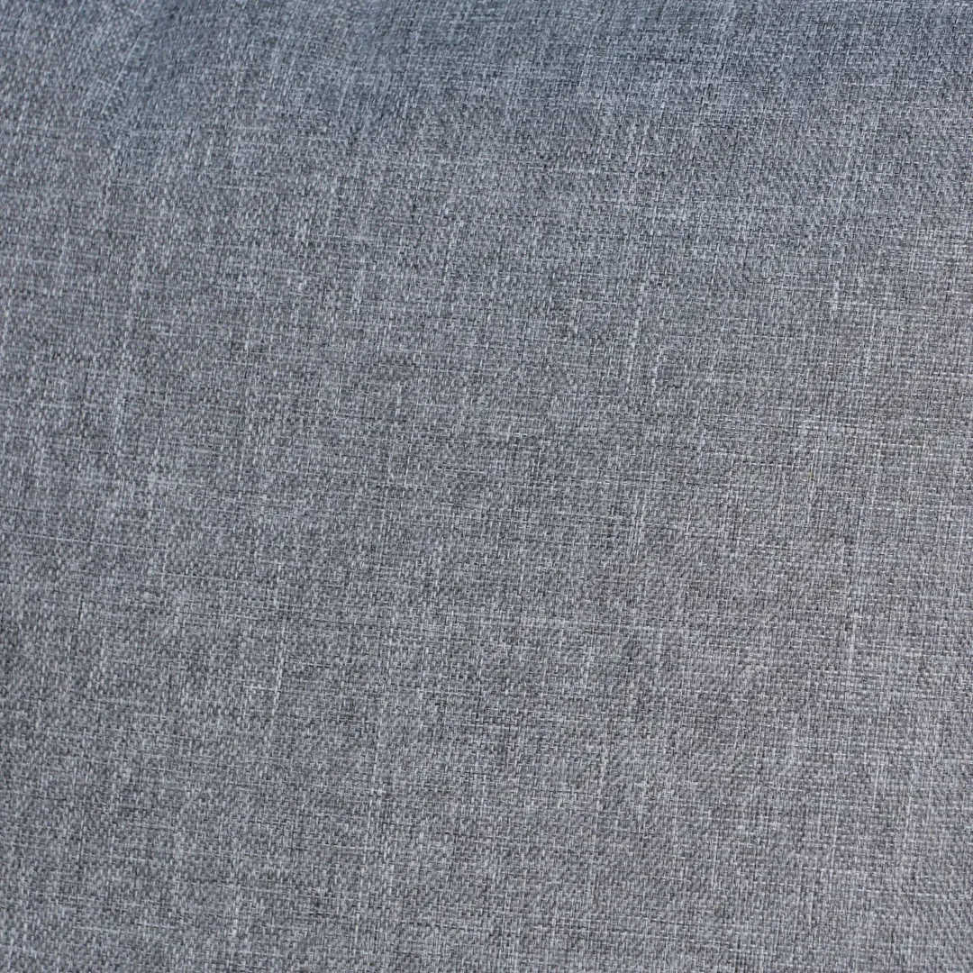 Esme Outdoor Water Resistant Fabric Square Throw Pillow, Set of 2, Grey, photo 11 of 11