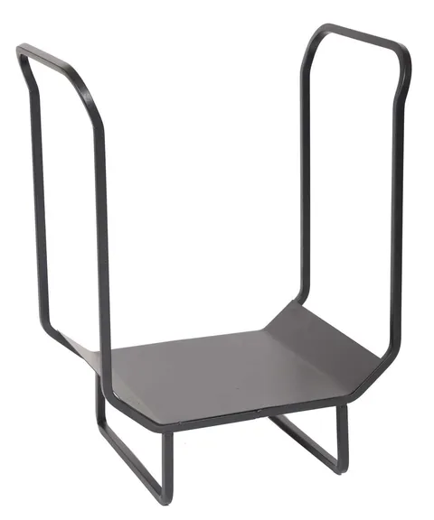 Dagan Black Log Rack, 17.25 × 12 in