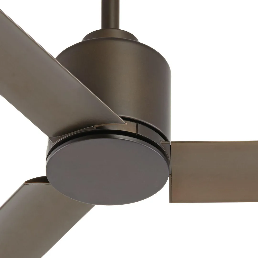 Casa Vieja 60" Casa Vieja Modern Industrial Outdoor Ceiling Fan with Remote Bronze Brown Metal Damp Rated for Patio Porch, photo 3 of 8