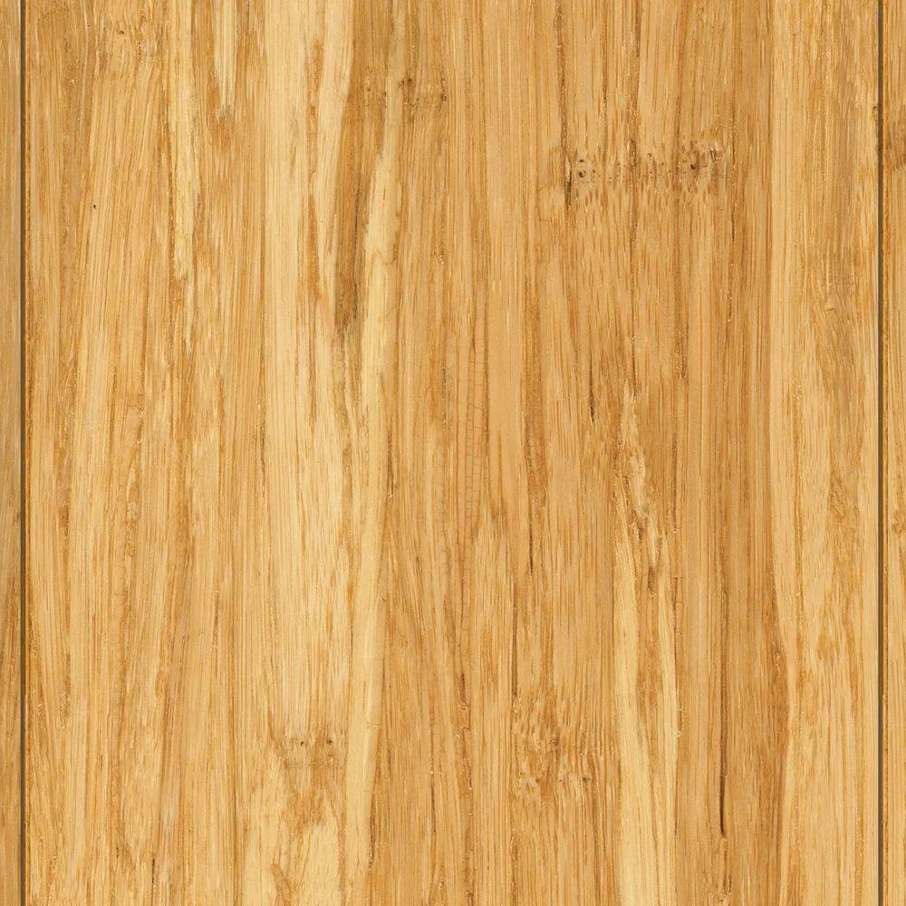 Home Legend Wire Brushed Strand Woven Tobacco 3/8 in. x 3-7/8 in. x 36-1/4 in. Length Solid Bamboo Flooring (23.41 sq. ft. /case), photo 4 of 4