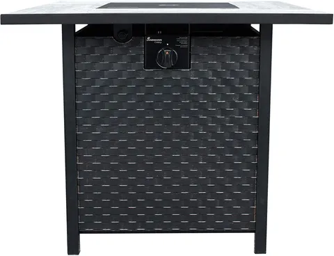 Landmann 22582 Oakley Gas Fire Table, Antique Bronze
