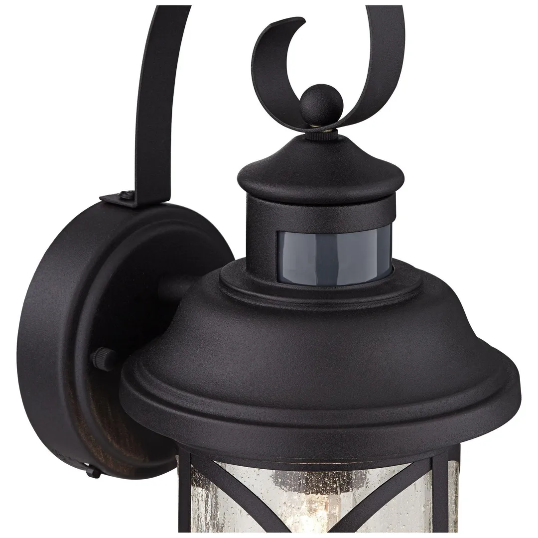 John Timberland Outdoor Wall Light Fixture LED Black Hanging 12.75" Motion Security Sensor Dusk to Dawn for House Deck Patio Porch, photo 4 of 8