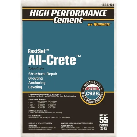 FastSet All-Crete Anchoring Cement 55 lb