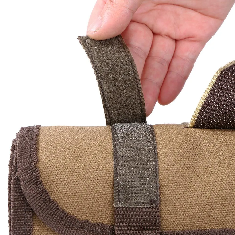 Lixada Firewood Log Carrier Bag Canvas Wood Tote Firewood Holder for Fireplaces Camping Wood Stoves Beaches, photo 2 of 7