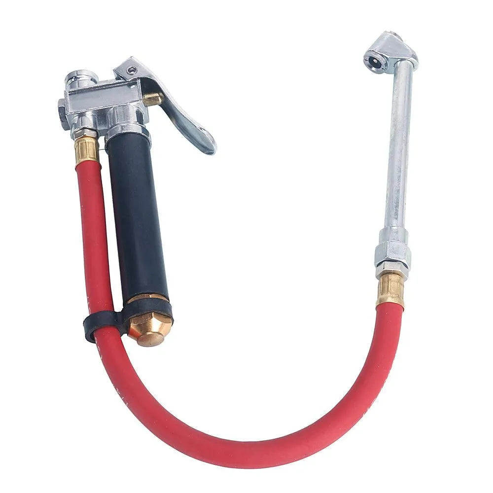 Ktaxon Air Tire Pressure Filler | Dual Chuck Inflator Car Gauge 12" Compressor Hose, photo 5 of 10