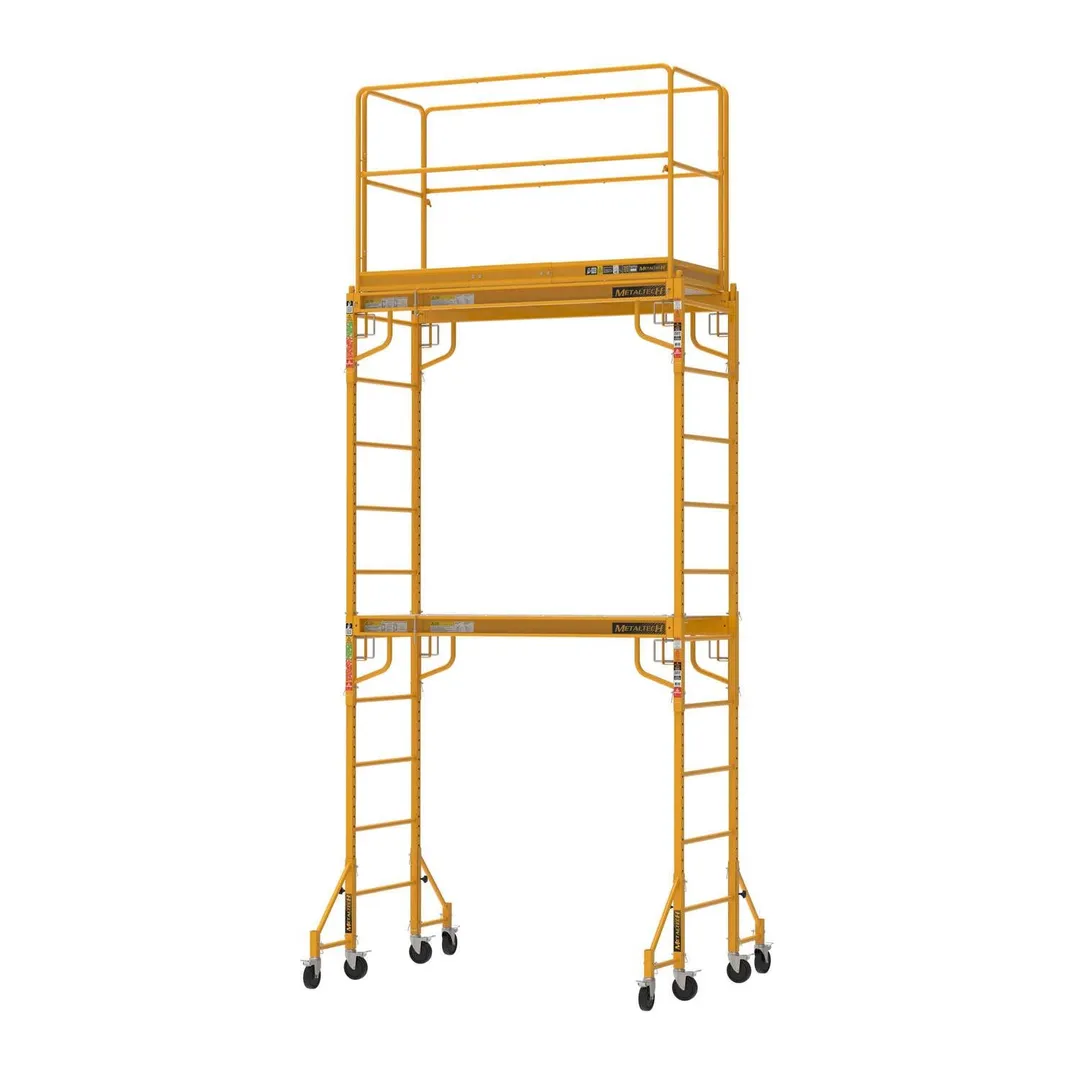 Metaltech Jobsite Series Steel Yellow Scaffolding 1 pk, photo 3 of 4