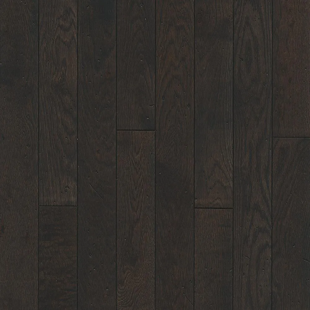 Bruce Revolutionary Rustics Oak Oakleaf Brown 3/4 in. T x 5 in. W x Varying L Solid Hardwood Flooring (23.5 sq.ft./case), photo 8 of 23