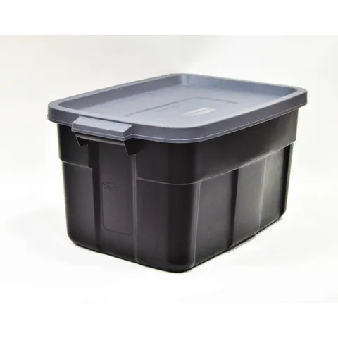 Rubbermaid Roughneck 12.2 in high · 15.9 in wide · 23.875 in deep Stackable Storage Box