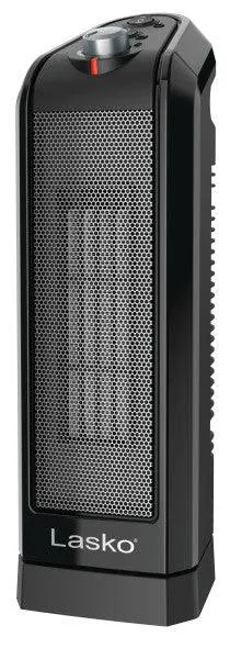 1500W Oscillating Ceramic Tower Space Heater, CT16450, Black