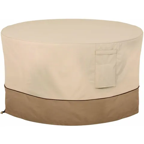 Veranda Water-Resistant 42 Inch Round Fire Pit Table Cover