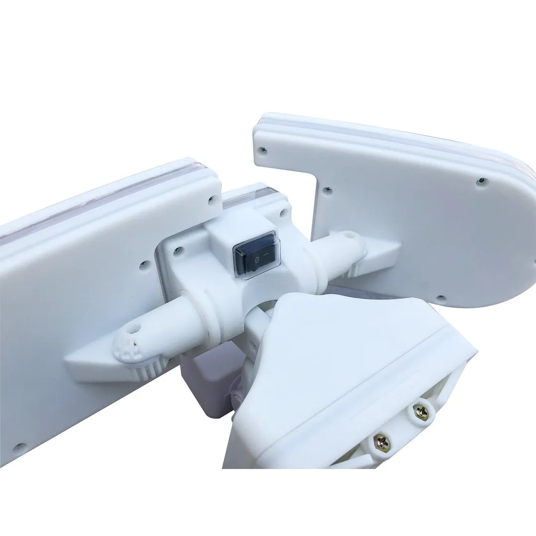 Nature Power (22245) 205 Integrated LED White Triple Head Outdoor Solar Motion Activated Light, photo 7 of 12