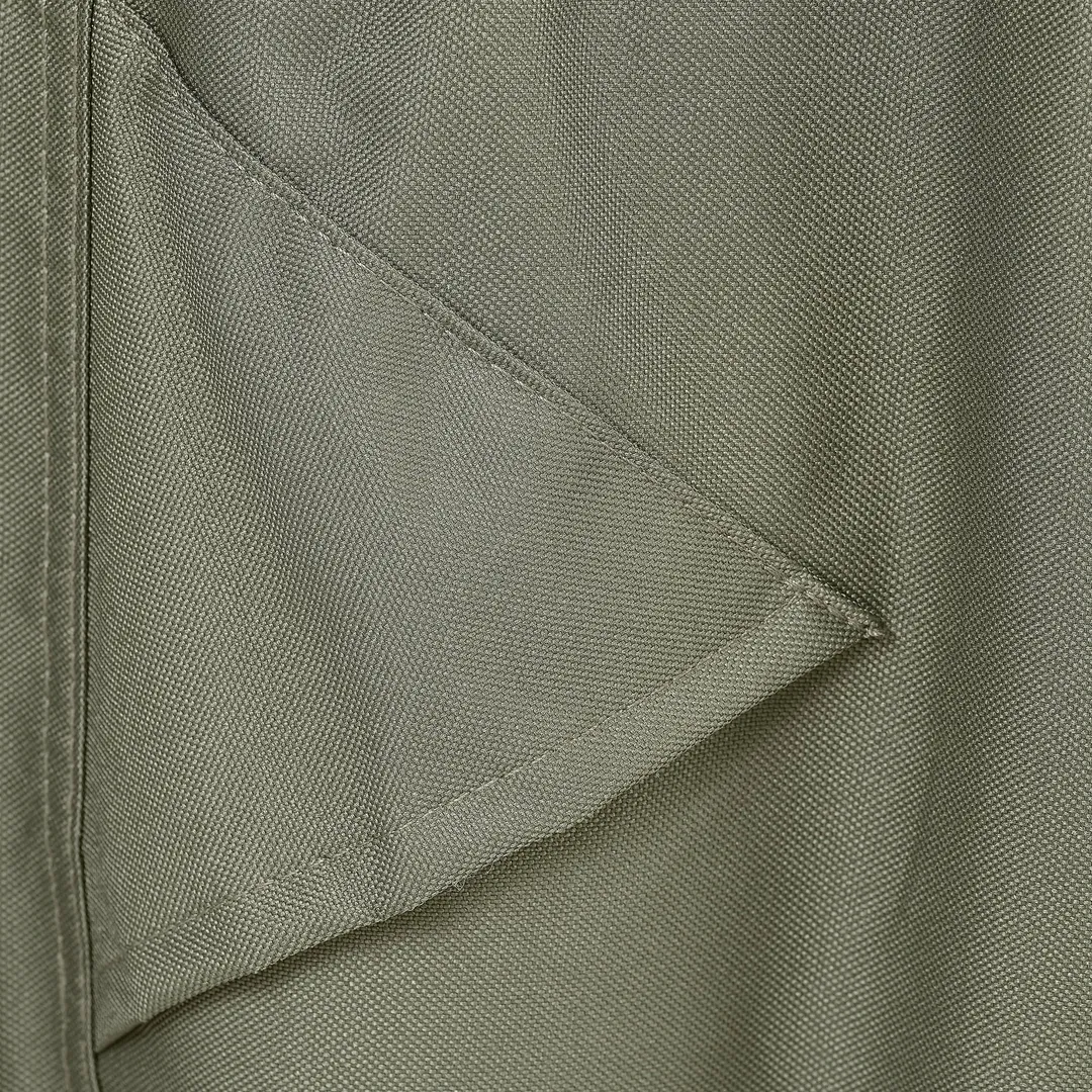 Better Homes & Gardens Hillberge 50" Round Outdoor Fire Pit Table Cover in Olive Gray, Large, photo 3 of 5