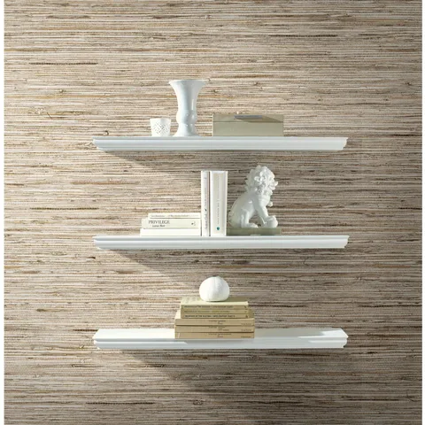 Grasscloth Peel and Stick Wall Decor Wallpaper