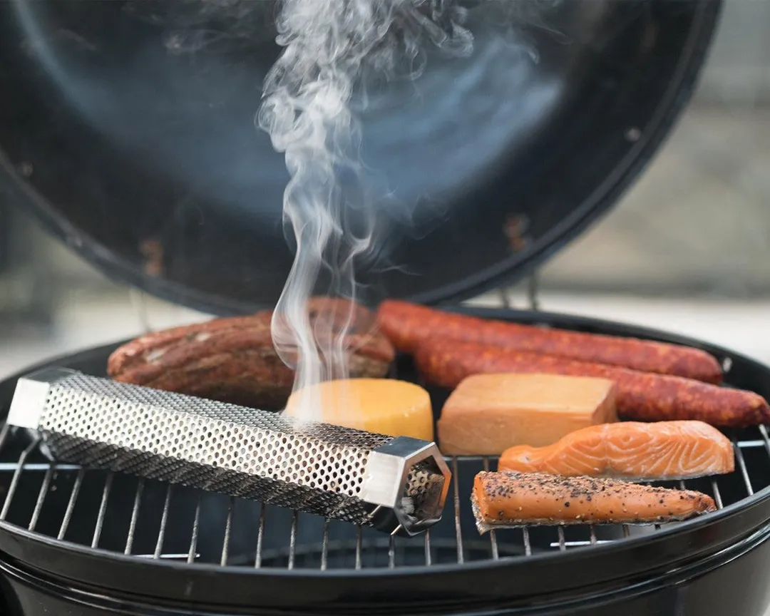COKO Premium Pellet bbq Smoker Tube, 12" Length, Hexagon Shape Design, Billowing Smoke - for any charcoal/ gas Grill or Smoker, Hot or Cold Smoking - Easy, Safety And Tasty Smoking, photo 5 of 5