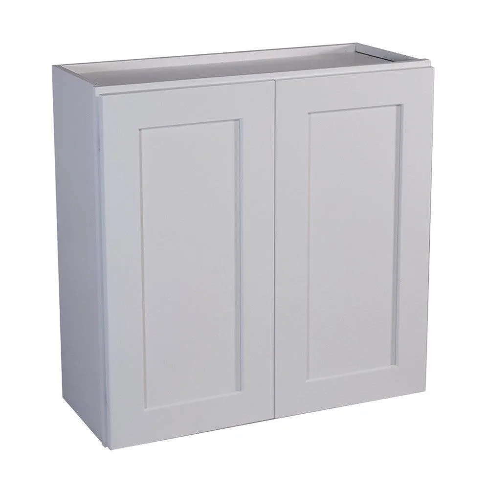 Design House 543140 Brookings Unassembled Shaker Wall Kitchen Cabinet 27x36x12, White, photo 5 of 19