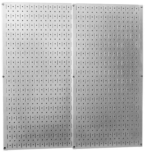 Galvanized Steel Metal Pegboard Pack - Two Pegboard Tool Boards