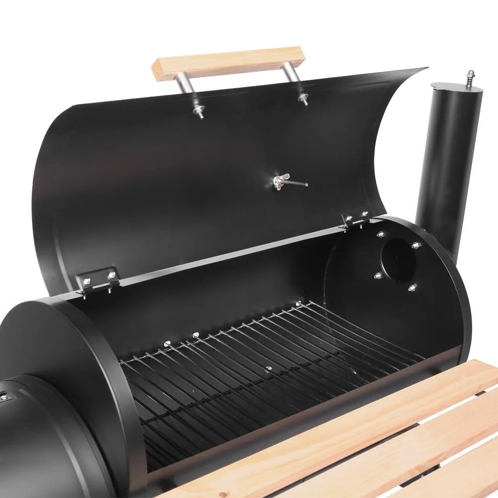 Ktaxon Outdoor Charcoal BBQ Grill Meat Smoker for Patio Backyard, photo 3 of 7