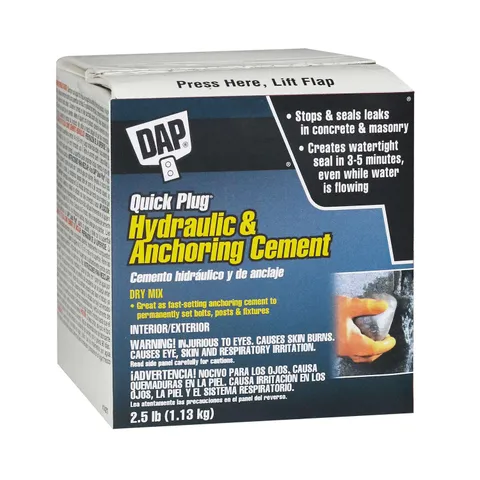 Bondex Quick Plug Hydraulic & Anchoring Cement 2.5 lb