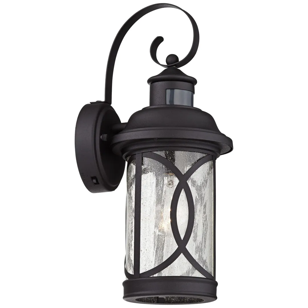 John Timberland Outdoor Wall Light Fixture LED Black Hanging 12.75" Motion Security Sensor Dusk to Dawn for House Deck Patio Porch, photo 8 of 8
