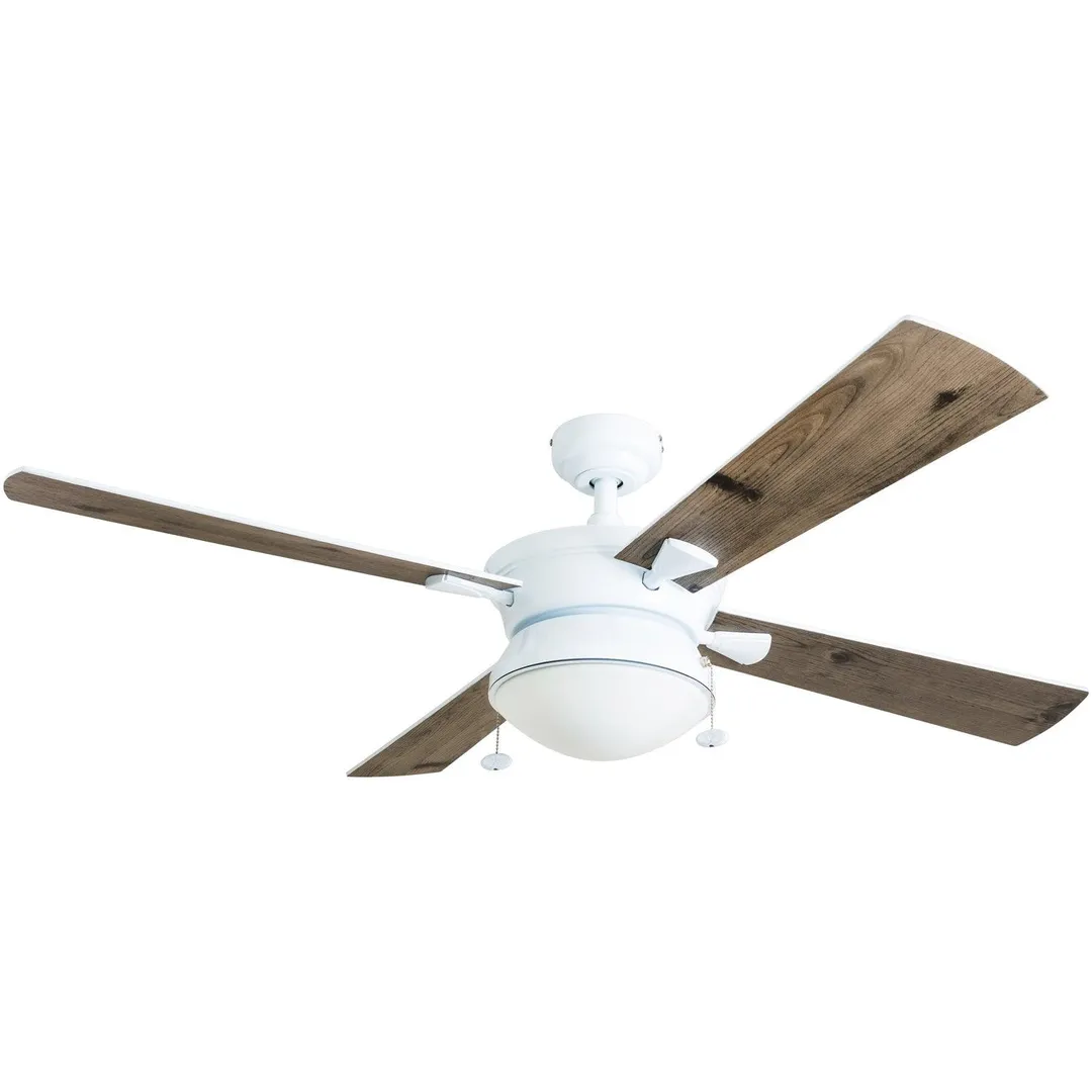 Prominence Home 52" Auletta Indoor/Outdoor White Ceiling Fan, photo 6 of 6