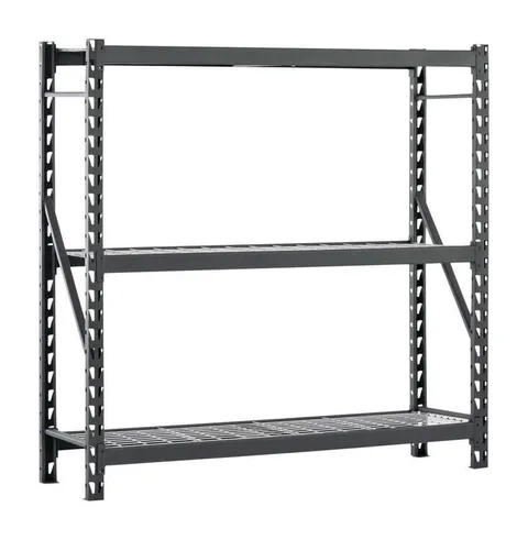 Edsal Muscle Rack 72 in high · 77 in wide · 24 in deep Steel Shelving Unit