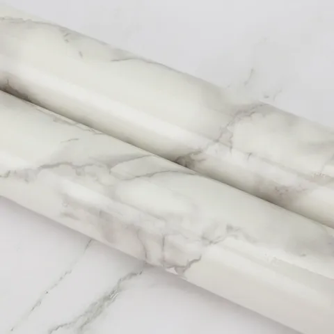 Granite PVC Marble Effect Contact Wallpaper DIY Self Adhesive Peel Stick Rolling Paper Home Studio Decoration Wall Stickers