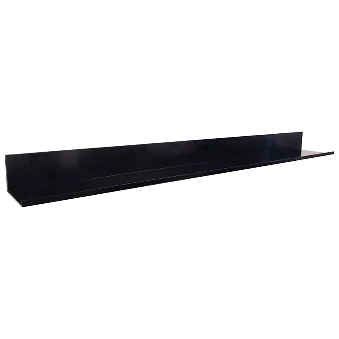 Hangman 2.5 in. H X 24 in. W X 4.63 in. D Black Aluminum Floating Shelf, photo 2 of 2