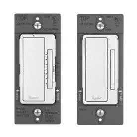 Radiant 450-Watt Multi-Location White Illuminated Master Dimmer LED Dimmer