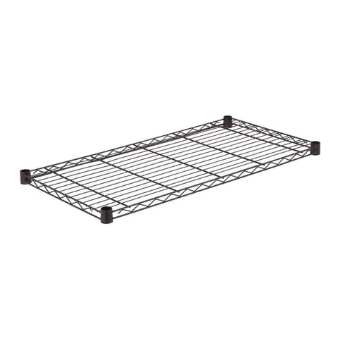 Honey-Can-Do 1 in high · 36 in wide · 18 in deep Steel Shelf Rack