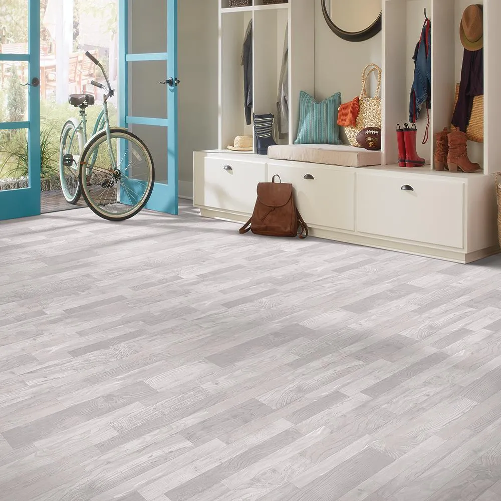 IVC Light Harbor Plank Residential Vinyl Sheet, Sold by 13.2 ft. Wide x Custom Length, photo 2 of 26