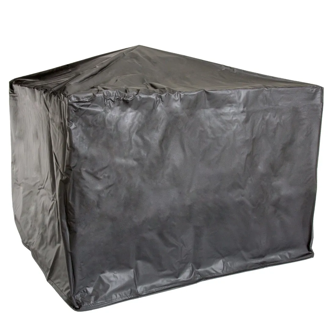 Pure Garden Fire Pit Set, Wood Burning Pit - Includes Screen, Cover and Log Poker - Great for Outdoor and Patio, 30 inch Square Marble Tile Firepit by Pure Garden, photo 4 of 4