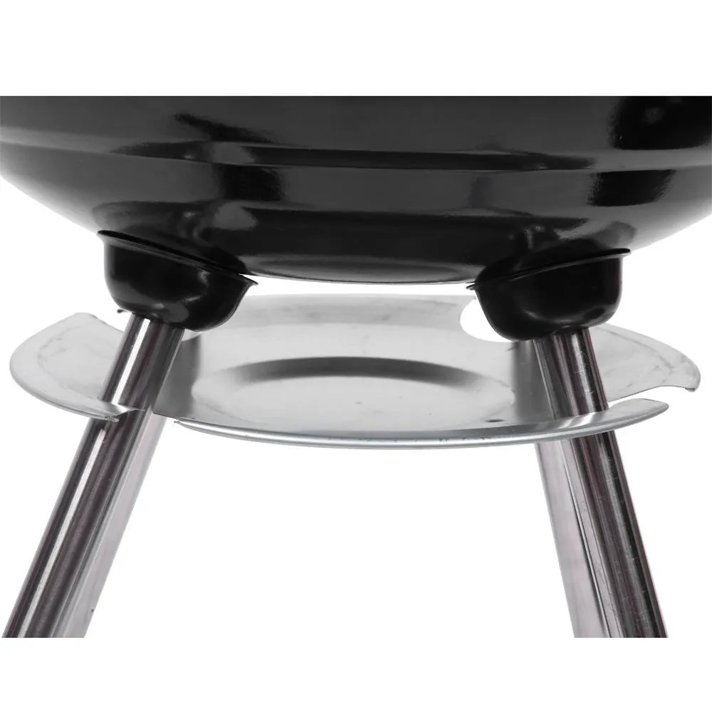 Ktaxon Portable Steel Charcoal Grill BBQ Grill Spherical Design Black, photo 5 of 9