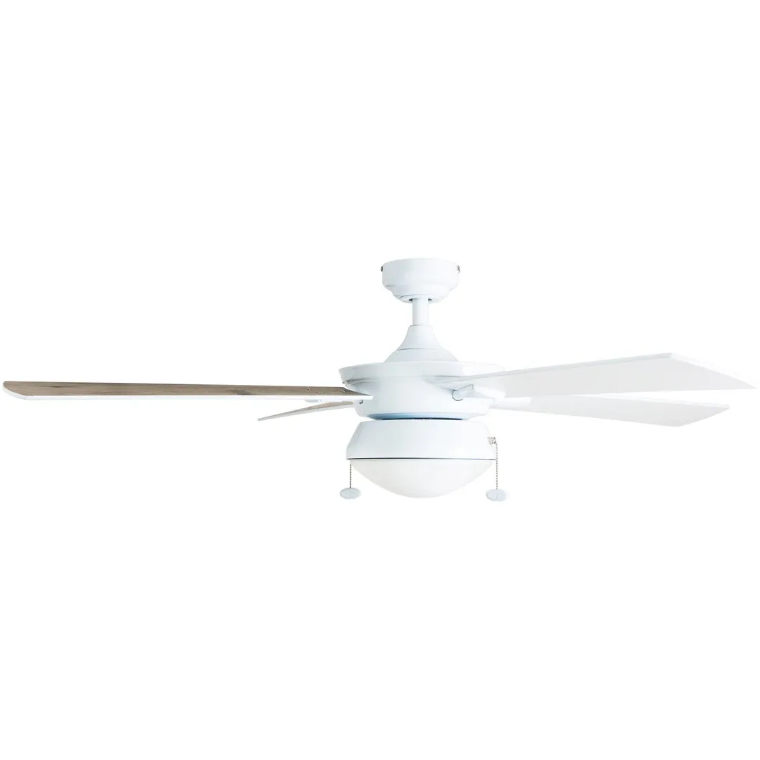 Prominence Home 52" Auletta Indoor/Outdoor White Ceiling Fan, photo 5 of 6