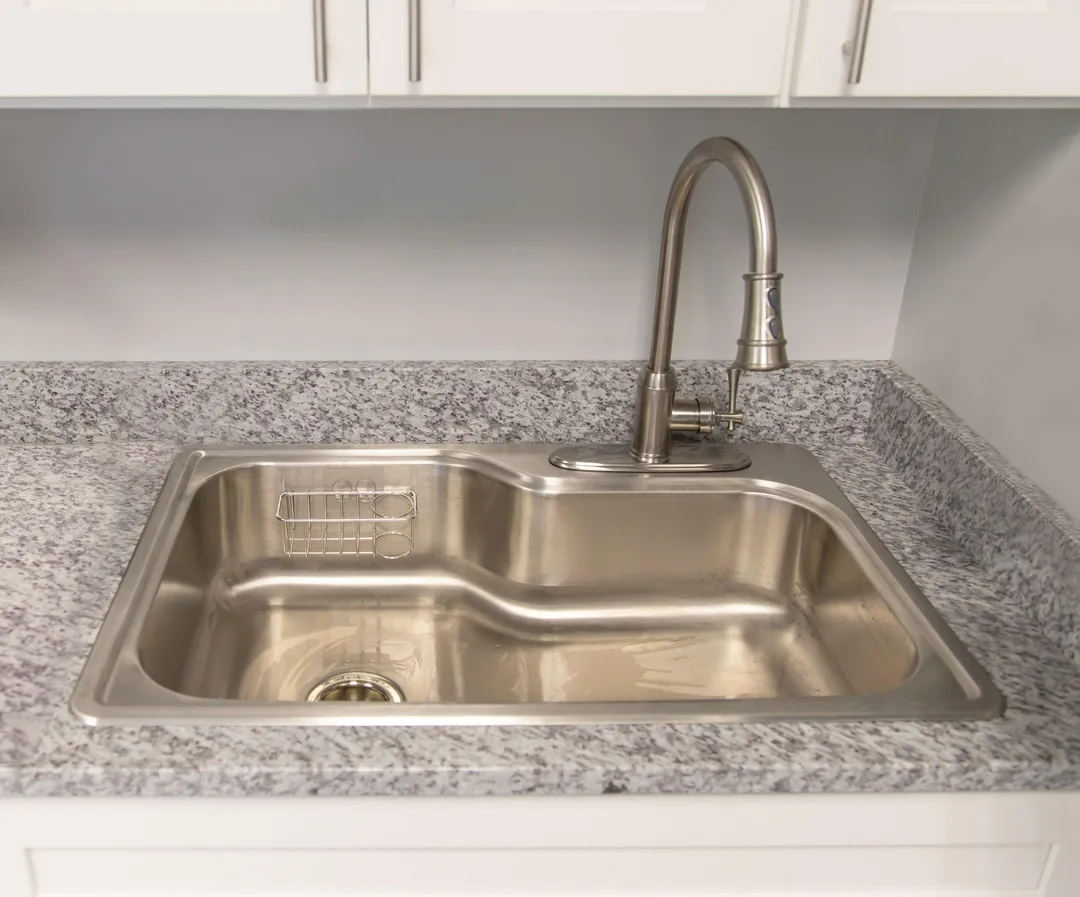 Design House 113118 Single Bowl 1-Hole 33x22x8 in. 18 Gauge Kitchen Sink, Stainless Steel, photo 5 of 9