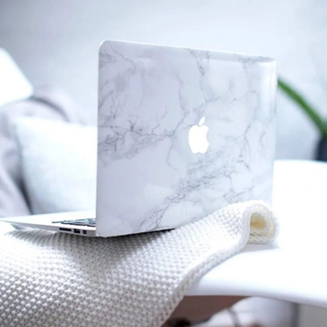 NK HOME 15.7'' x 40'' Marble Paper Granite Gray/White Roll Kitchen countertop Cabinet Furniture is renovated Thick Wallpaper PVC Easy to Remove, Upgrade Wallpaper-White, photo 6 of 8