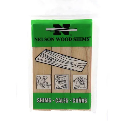 Nelson 1.5 in wide · 6 in long Wood Shim 9 pk