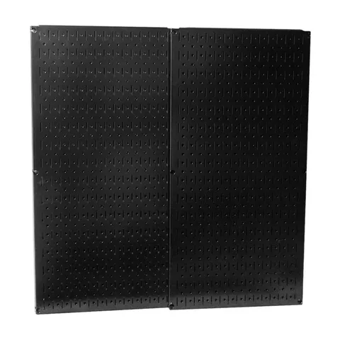 Black Metal Pegboard Pack - Two Pegboard Tool Boards