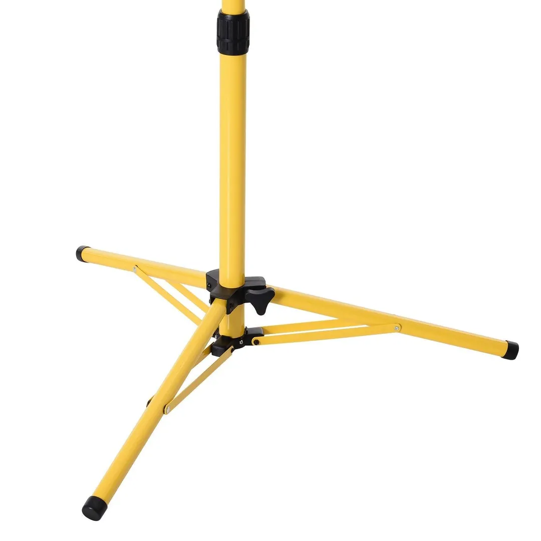 HOMCOM 8,000 Lumen LED Work Lights Dual Head Weather Resistant with Tripod Stand, photo 9 of 10