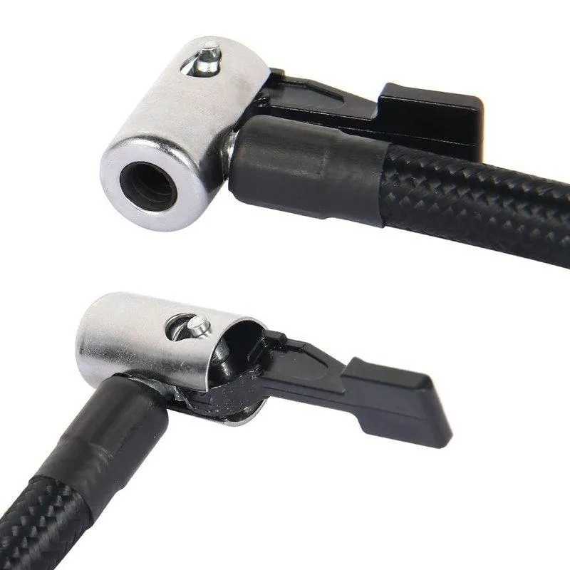 Willstar Locking Air Chuck with Air Hose and Standard Tire Valve Fine Thread, Air Inflator Hose Adapter for Twist on Convert To Lock on Connection, photo 8 of 10
