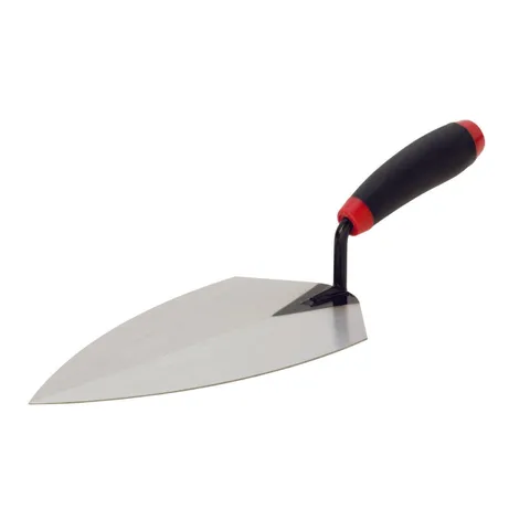 MaxxGrip 10 in wide · 15 in long Carbon Steel Philadelphia Brick Trowel