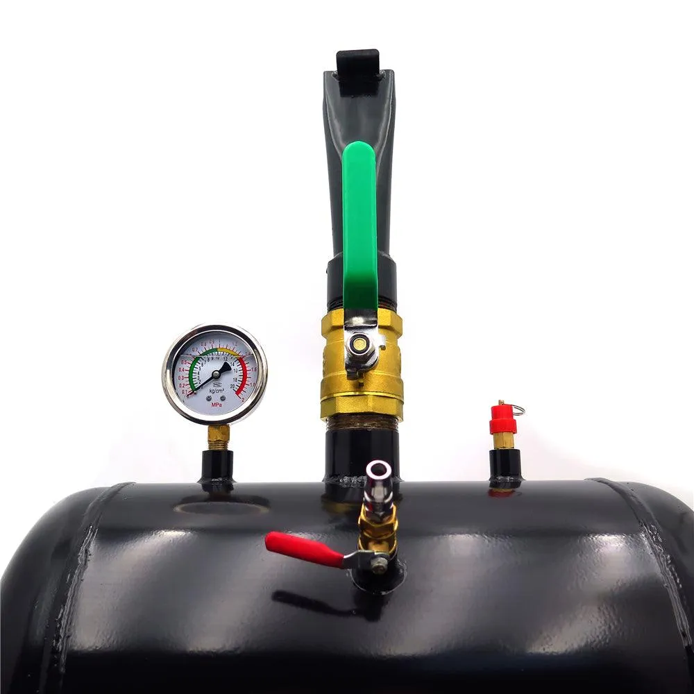 HTTMT- New 5 Gallon Air Tire Bead Seater Blaster Tool Seating Inflator Compatible With Truck ATV 145PSI Black [See Fitmen], photo 7 of 7