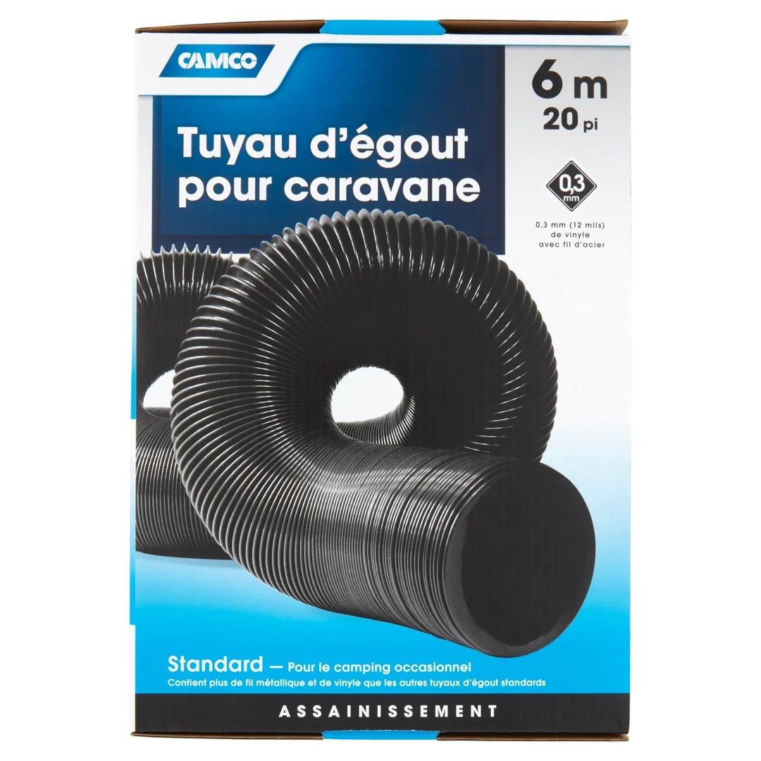 Camco 39615 Black 20 ft. RV Sewer Hose - Perfect for the Occasional RVer, photo 4 of 5