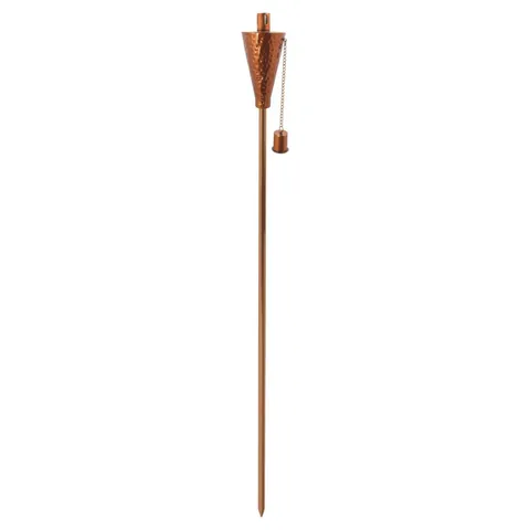 Hammered Copper Cone Torch - Set of 2