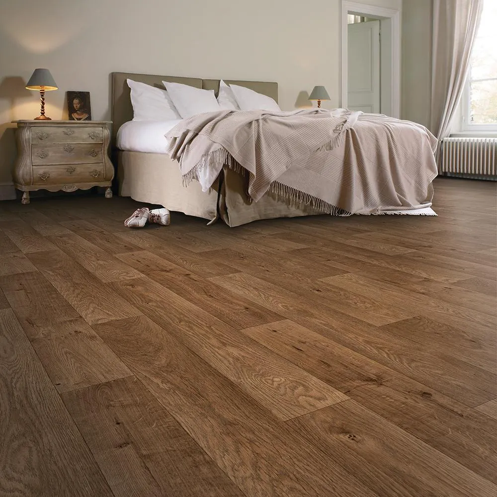IVC Mild Grey Oak Residential Vinyl Sheet, Sold by 13.2 ft. Wide x Custom Length, photo 2 of 27