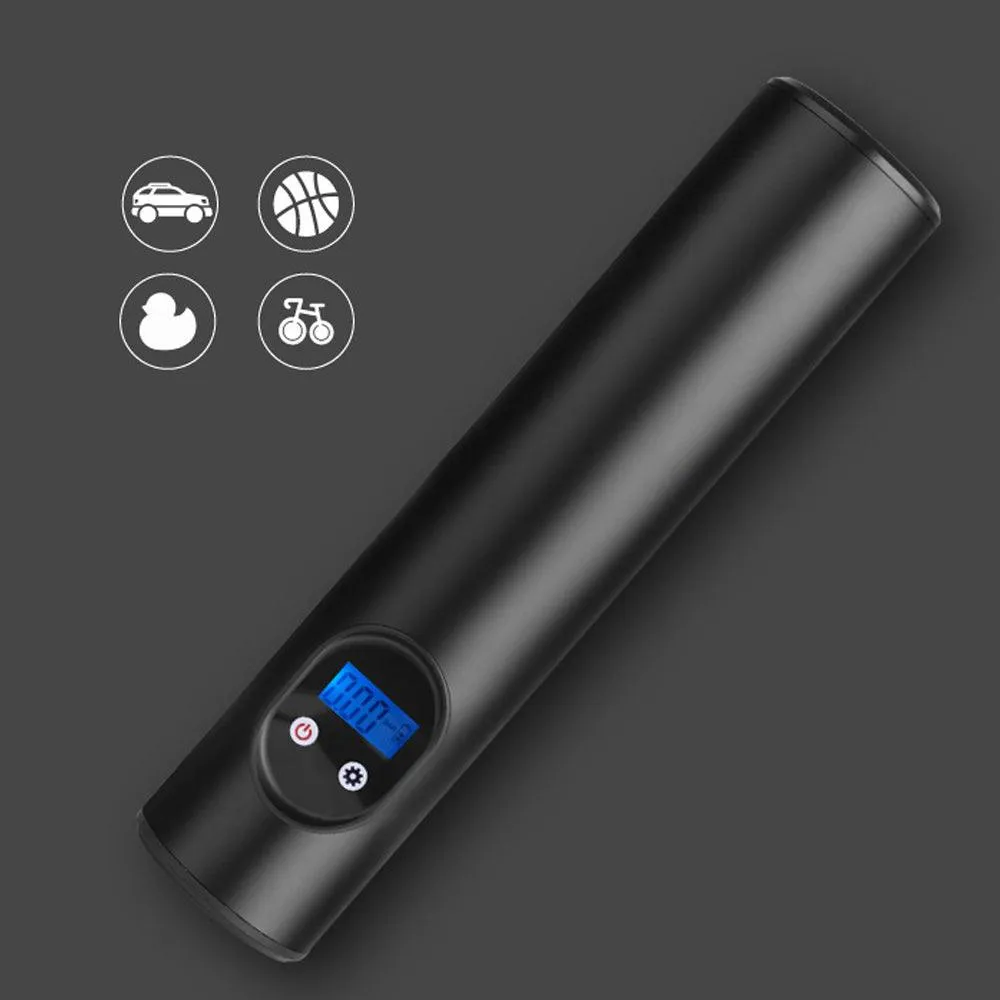 Anself 12V Portable Car Air Pumps Electric Tire Inflator Car Bike Pump Auto Car Wireless Inflatable Pump, photo 4 of 7