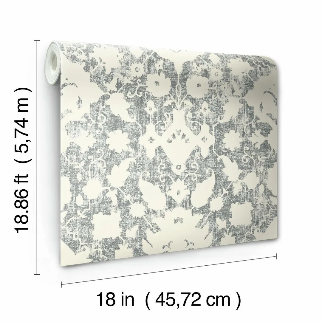 Better Homes & Gardens Peel & Stick Wallpaper, Ayana Persian, 18" x 18.86', photo 7 of 9