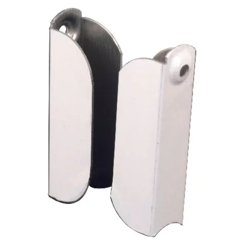 Prime-Line White Aluminum 7/16 in wide · 2 in long Window Frame Fasteners 1 pk