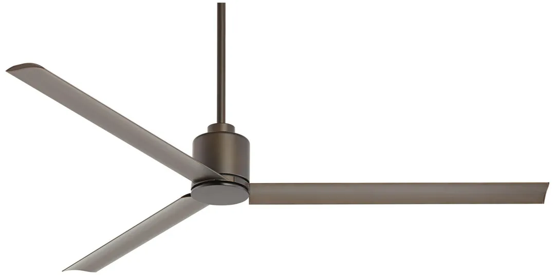 Casa Vieja 60" Casa Vieja Modern Industrial Outdoor Ceiling Fan with Remote Bronze Brown Metal Damp Rated for Patio Porch, photo 2 of 8