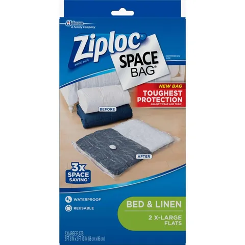 Ziploc Space Bag 26.5 × 39.5 in Storage Tote