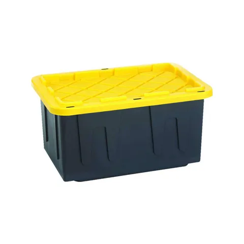 Homz Durabilt 14.375 in high · 20.5 in wide · 30.75 in deep Stackable Utility Tote